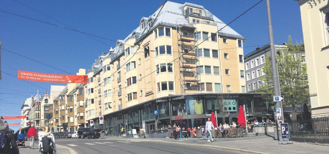 Apartmán Penthouse Sentralt I Oslo Exteriér fotografie